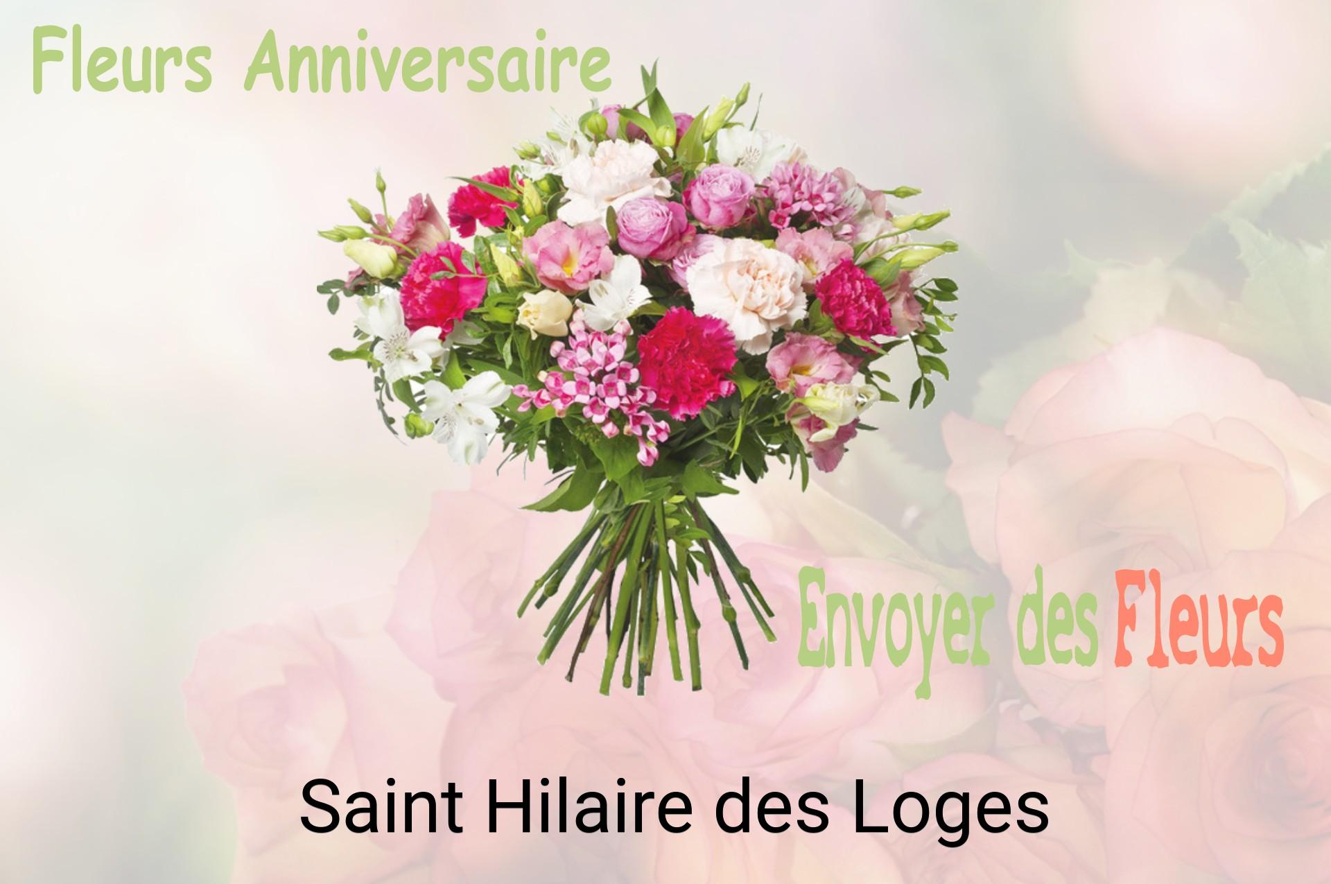 Bouquet de fleurs d’anniversaire livré à Saint-Hilaire-des-Loges